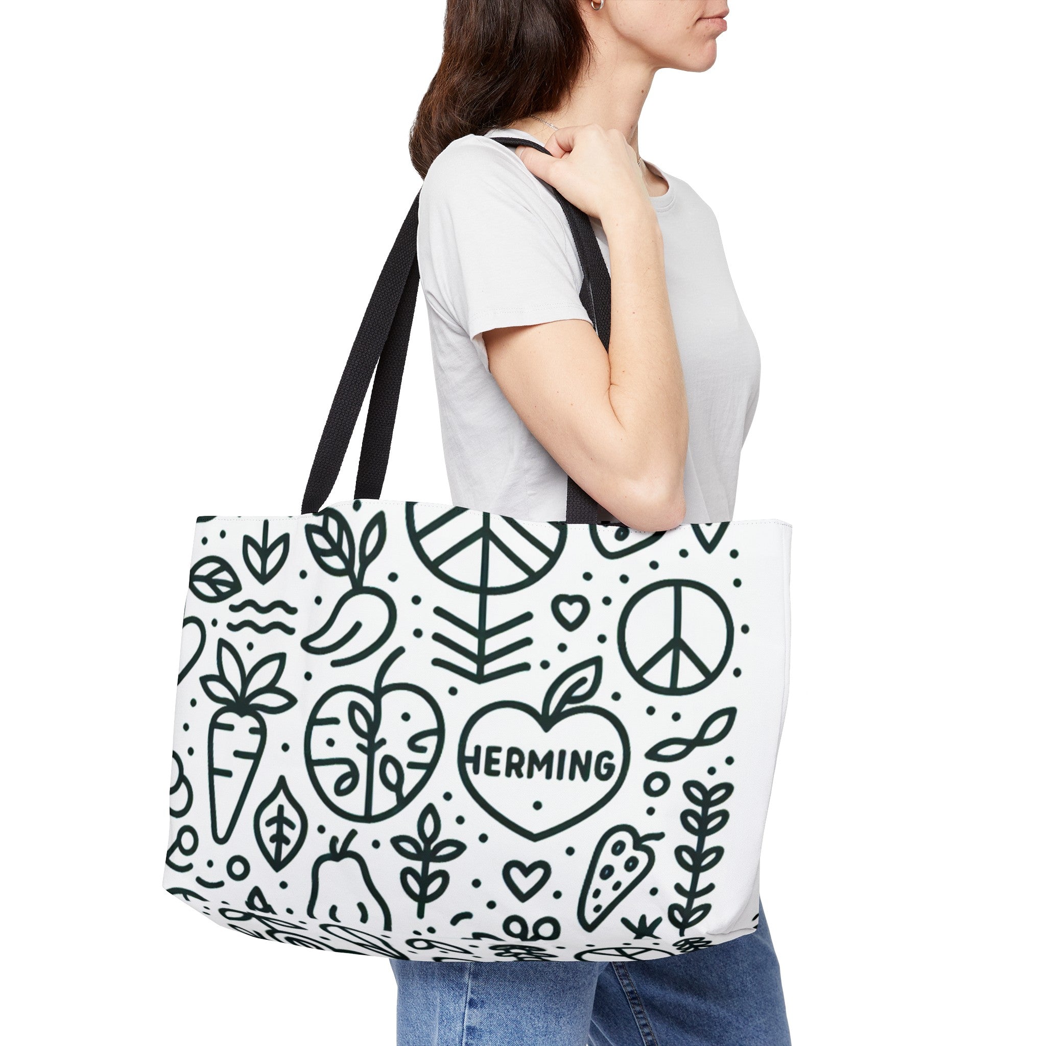 ’Leaf Love - The Ultimate Vegan Tote Bag’