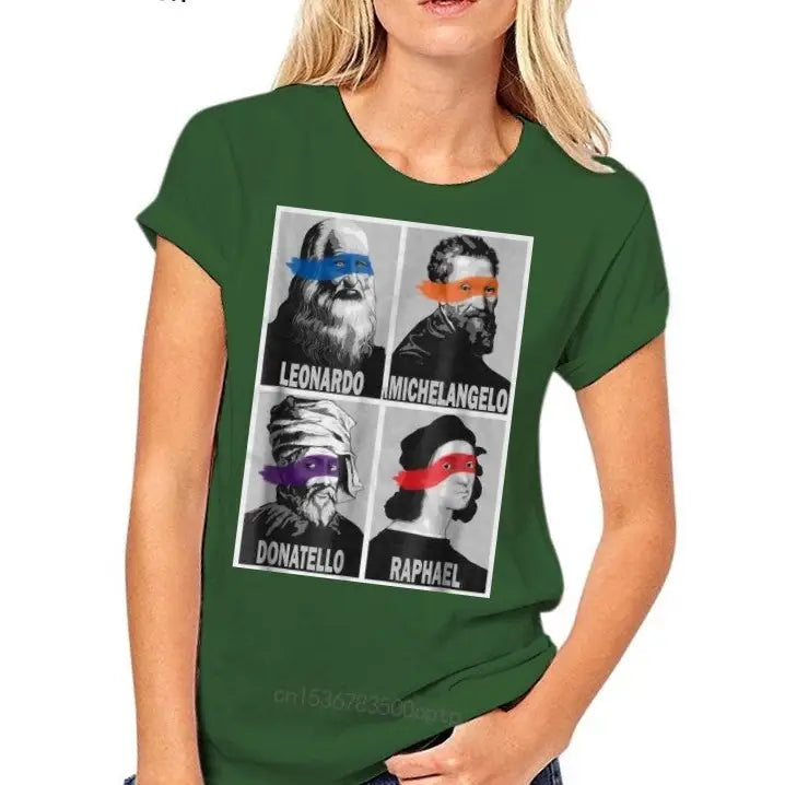 Leonardo Michelangelo Donatello Raphael T-Shirt