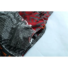 Letter Printed Waterproof Beach Shorts