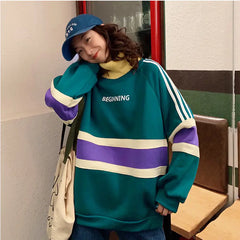 Lightweight Beginning Color Turtle Neck Sweater