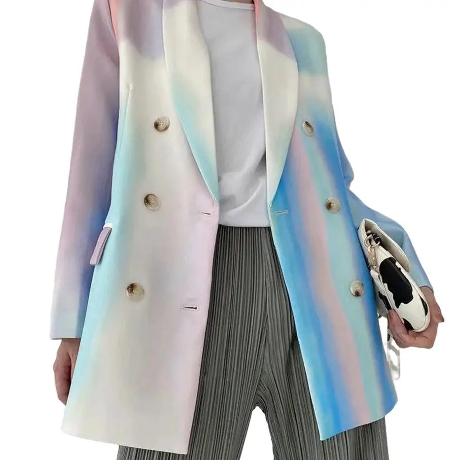 Litmus Color Long Sleeve Blazer