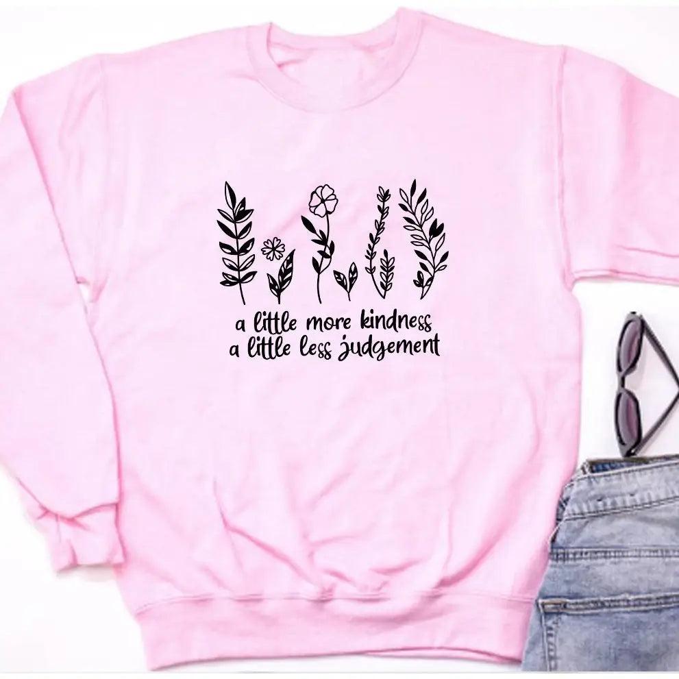 Little Less Judgement Vegan Sweatshirt