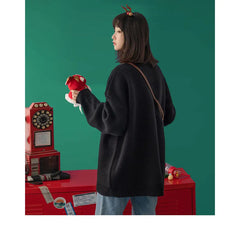 Long Sleeve Sweater with Loose Style Fit