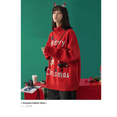 Long Sleeve Sweater with Loose Style Fit