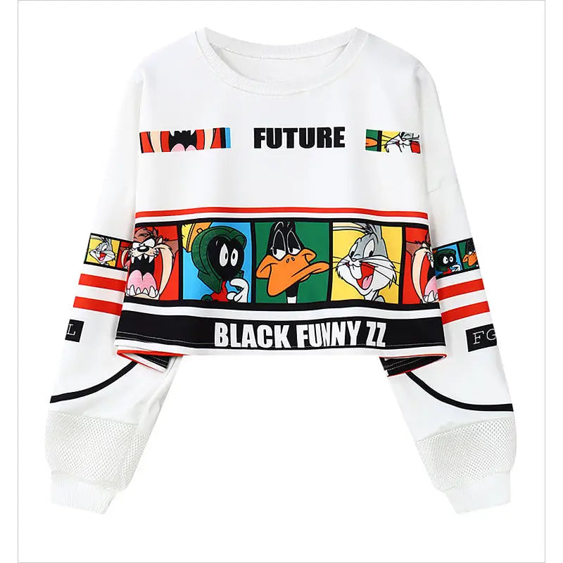 Looney Tunes Short Sweatshirt for Adults