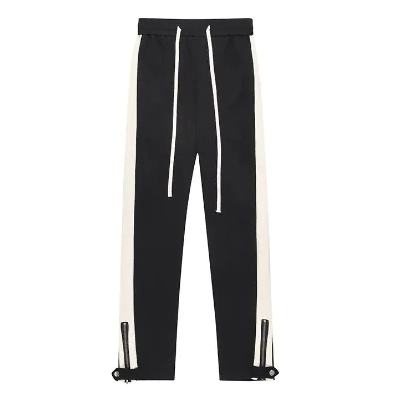 Loose Elastic Waist Joggers for Everyday Comfort S / Black