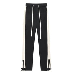 Loose Elastic Waist Joggers for Everyday Comfort S / Black