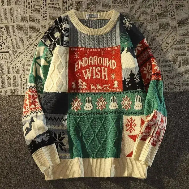 Loose Fit Christmas Sweater