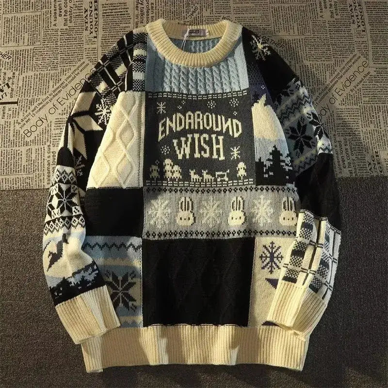 Loose Fit Christmas Sweater