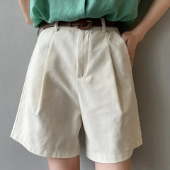 Loose High-Waist Thin Shorts