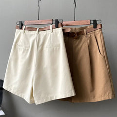 Loose High-Waist Thin Shorts