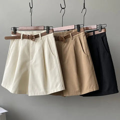 Loose High-Waist Thin Shorts