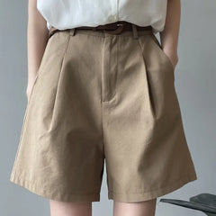 Loose High-Waist Thin Shorts