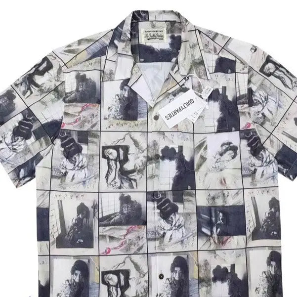 Loose Japanese Geisha Shirt