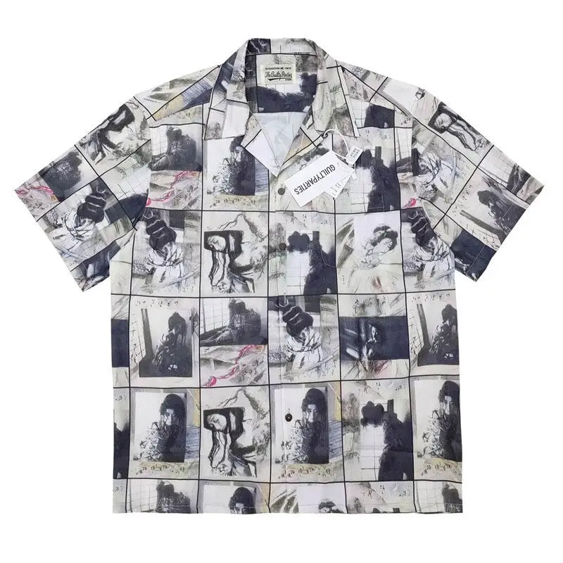 Loose Japanese Geisha Shirt