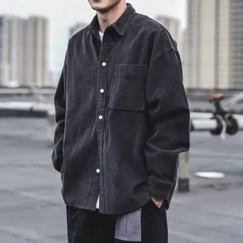 Loose Long Sleeve Urban Shirt