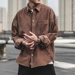 Loose Long Sleeve Urban Shirt