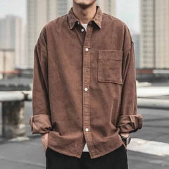 Loose Long Sleeve Urban Shirt