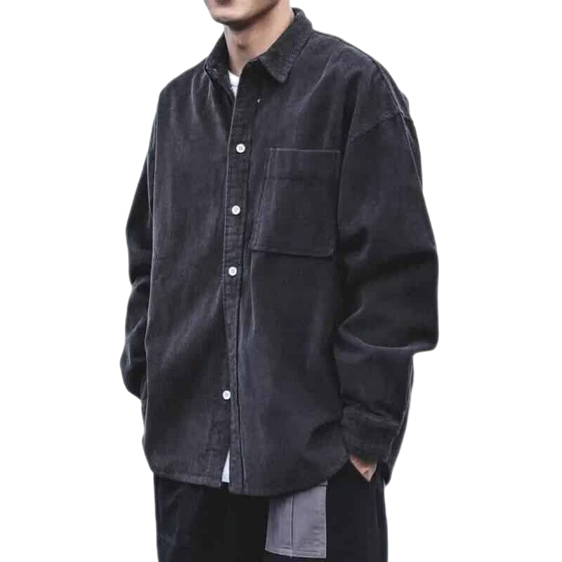 Loose Long Sleeve Urban Shirt