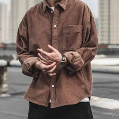 Loose Long Sleeve Urban Shirt