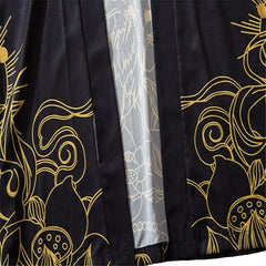Lotus Japanese Style 3/4 Sleeve Kimono - KIMONO
