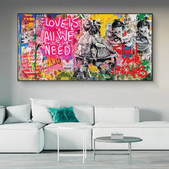 LOVE IS ALL WE NEED Canvas