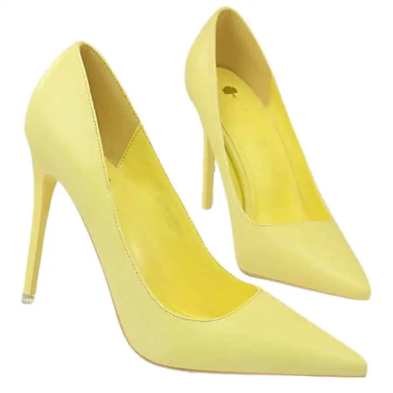 Luxury Pointed Toe High Heels - Heeled shoes