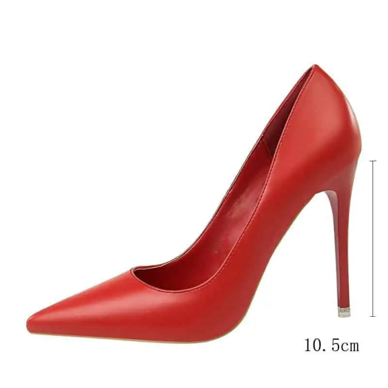 Luxury Pointed Toe High Heels - Heeled shoes