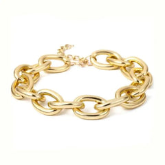 Luxury Thick Chain Set Necklace Bracelet for Men and Women