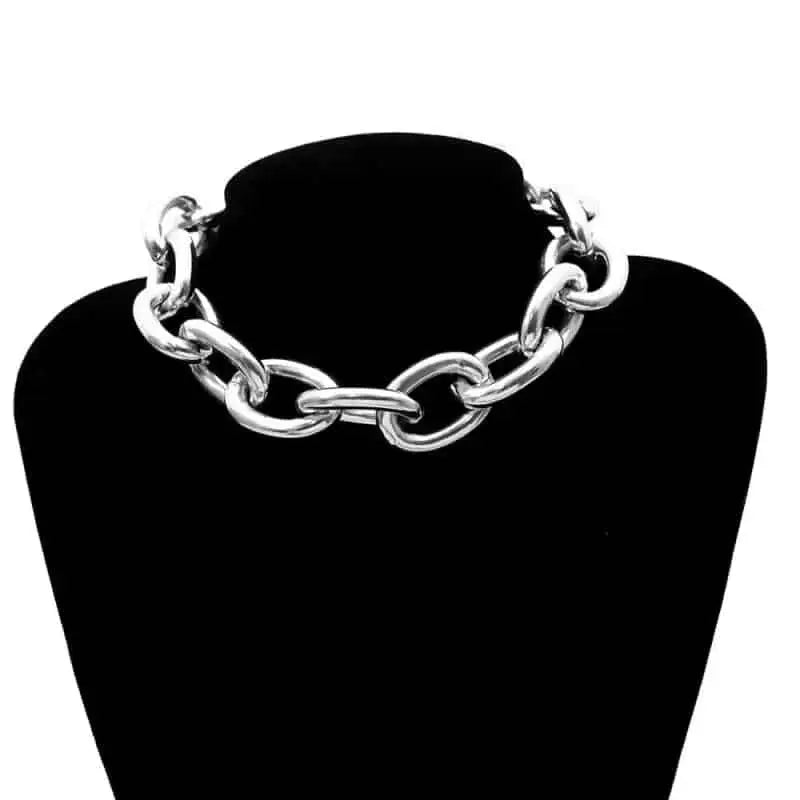 Luxury Thick Chain Set Necklace Bracelet