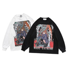 Made Extreme Hip Hop Cartoon Girl Sweatshirt