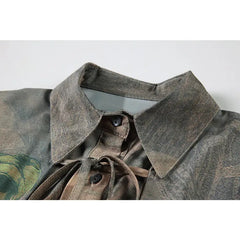 Madonna and Boy Vintage Shirt Graphic Tee One Size / Green