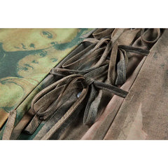 Madonna and Boy Vintage Shirt Graphic Tee One Size / Green