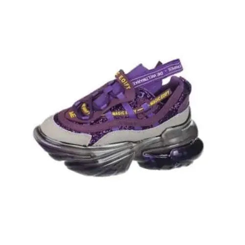 Magic Eofy Platform 2 Colors Soft Shoes - Purple / 35