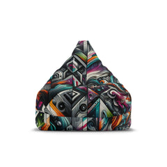 Max Graffiti Baxter Bean Bag Chair Cover Bold Style