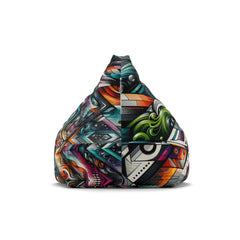 Max Graffiti Baxter Bean Bag Chair Cover Bold Style
