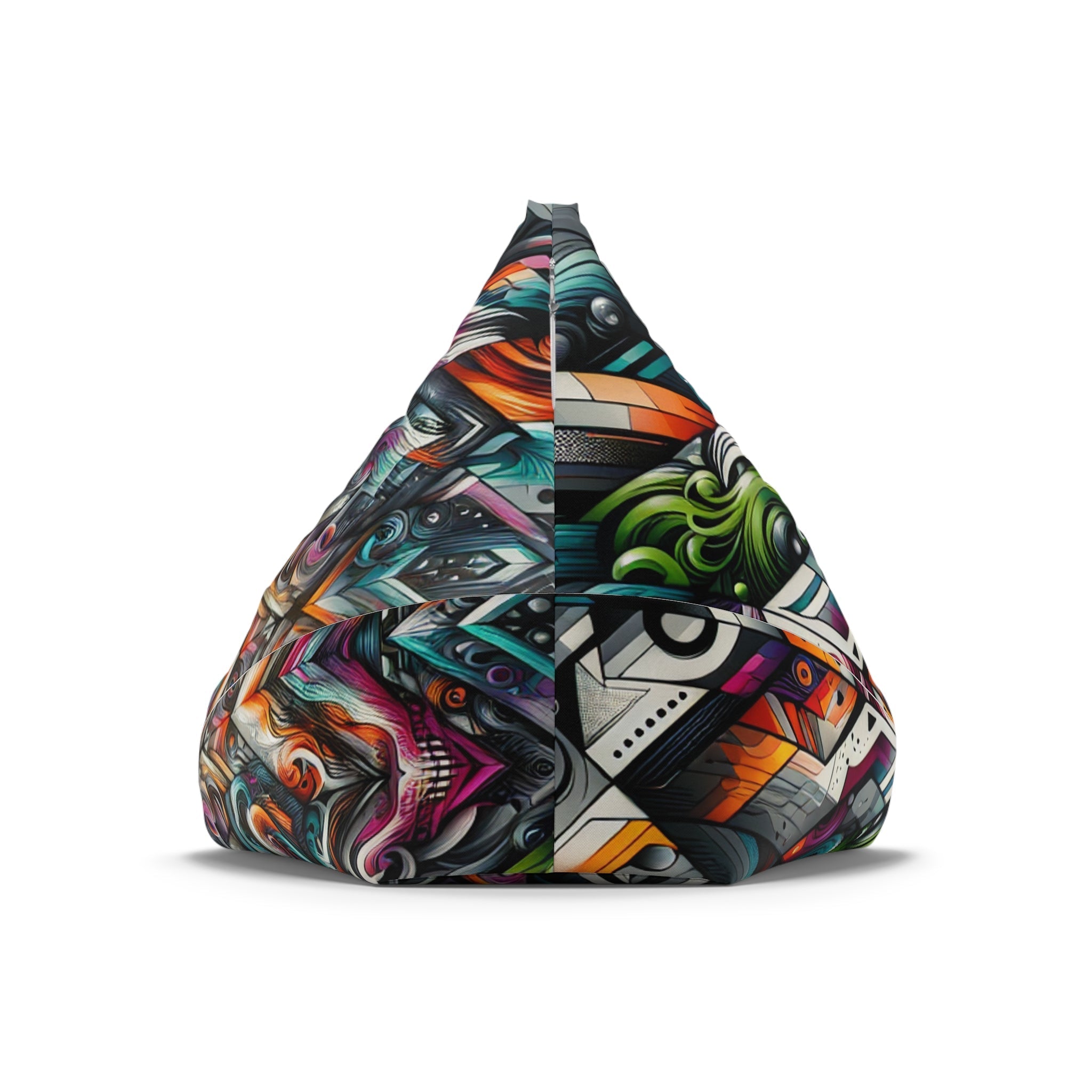 Max Graffiti Baxter Bean Bag Chair Cover Bold Style