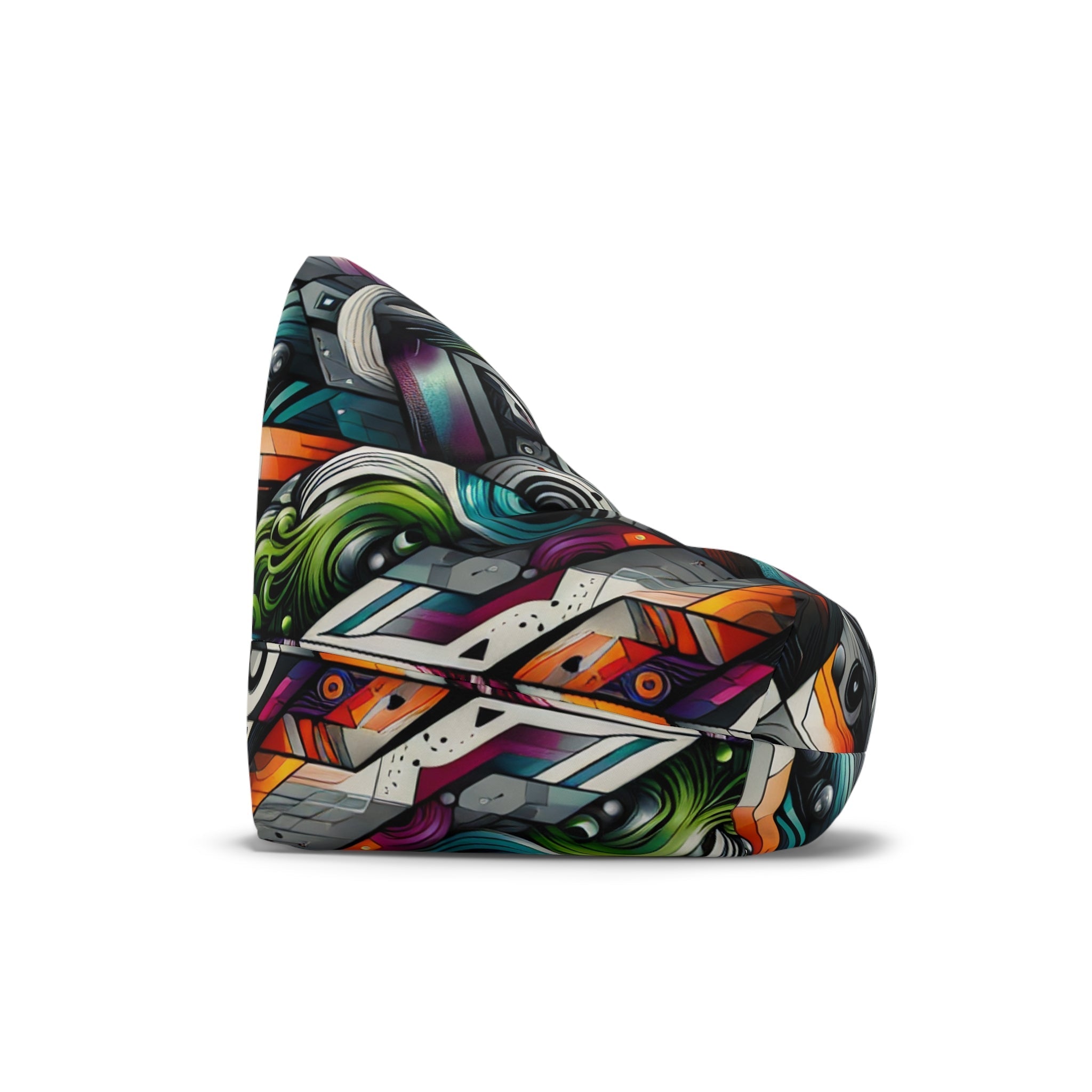 Max Graffiti Baxter Bean Bag Chair Cover Bold Style