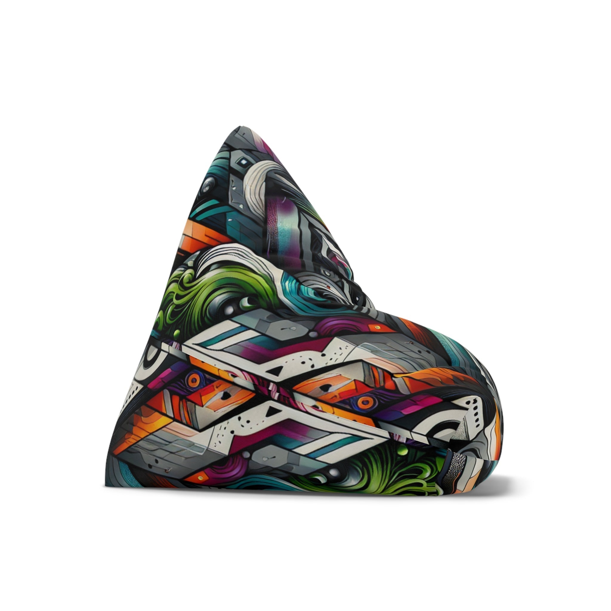 Max Graffiti Baxter Bean Bag Chair Cover Bold Style