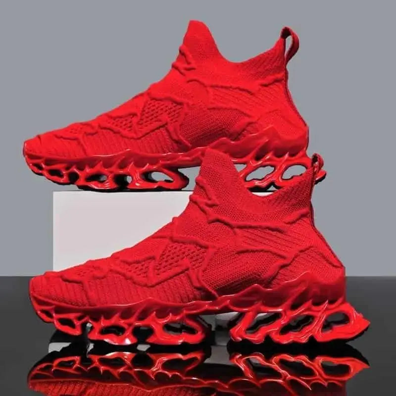 Men Boots Neon Non Slip Hook YZF7 Sneakers Euro Size