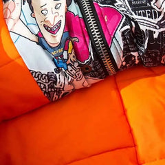 Meour Graffiti Winter Jacket Urban Street Style