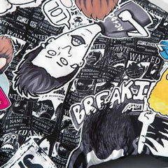 Meour Graffiti Winter Jacket Urban Street Style