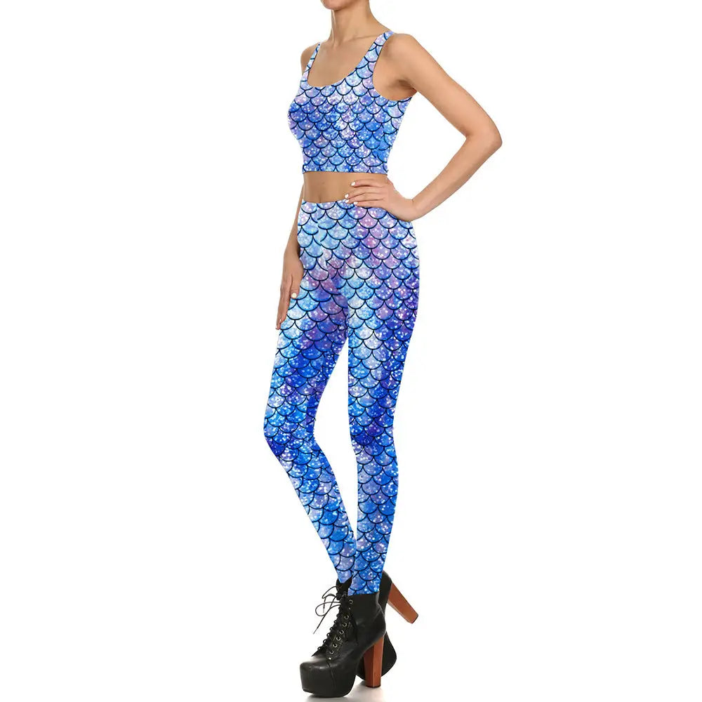 Mermaid Scale 3D Printing Suit