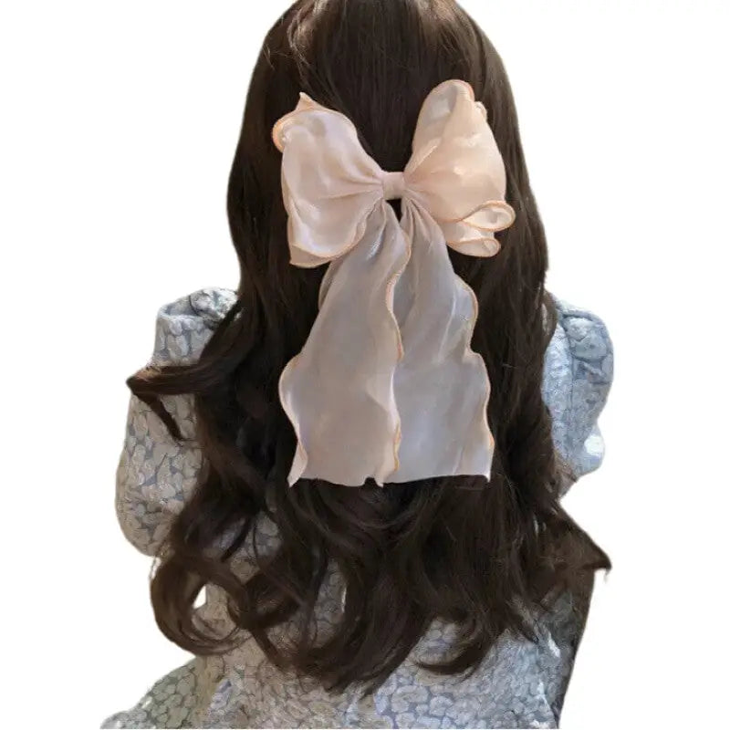 Metal Chic Bow Clip