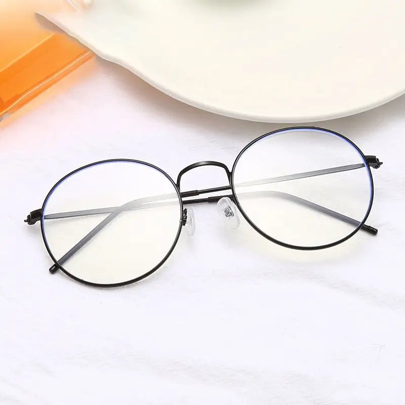 Metal Rounded Glasses - Accesories