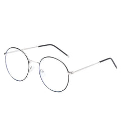 Metal Rounded Glasses - Silver. / One Size - Accesories