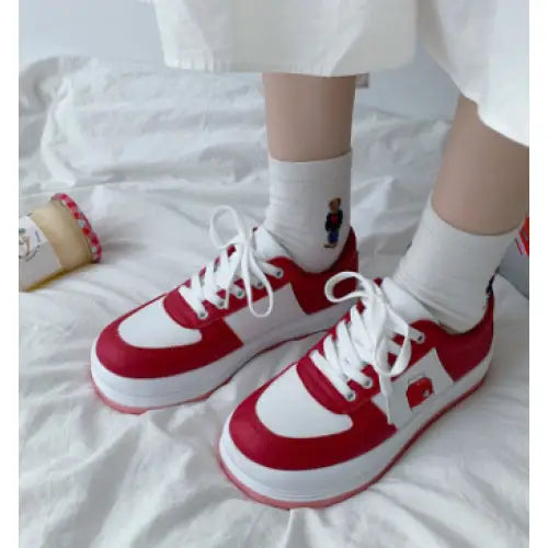 Milk Sneakers Vegan Leather Women Euro Size Aesthetic Style