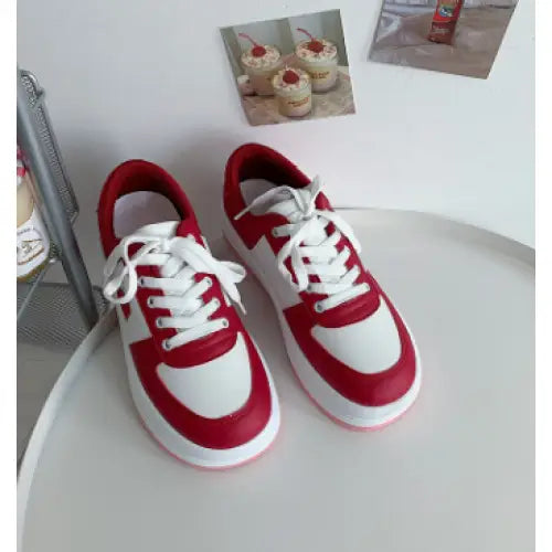 Milk Sneakers Vegan Leather Women Euro Size Aesthetic Style