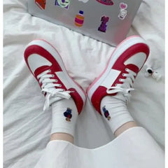 Milk Sneakers Vegan Leather Women Euro Size Aesthetic Style