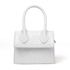 Mini Crocodile Pattern Shoulder Strap Handbag